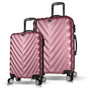 Zoozie Bags Juego de Maletas de 2 Piezas Rosa Dorado